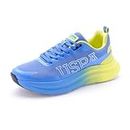 U.S. POLO ASSN. Cayman Mens LT. Blue Sneakers -(UK8)(US9)(2FD24015B01)