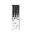 Copic Markers Multiliner Broad Pigment Based Ink, 4-Piece Set