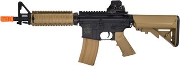 SOFT AIR USA Colt M4A1 M4 CQBR AEG w/ Adjustable Hop-Up, Dark Earth/Tan, 453 FPS
