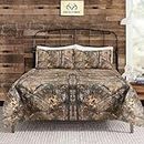 Boston Linen Company Realtree Xtra Camo Bedding Queen Sheet Set Polycotton Fabric, Super Soft, Easy Care Percale Weave 4 Pcs Sheet Sets for Bedroom, Hunting & Outdoor Camoflauge Bedding - Queen