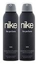 Nike Men The Fresh Scent Perfume Spray Dedorant- Pack Of 2 (200Ml Each)