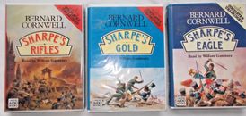 Bernard Cornwells SHARPE'S Serie Hörbücher auf Kassette - Gewehre; Adler; Gold