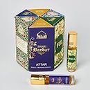 Mixed Attar Oil Set by Dukhni | العطار العربي | Arab perfume oils for men and women | 6 assorted scents x 6ml | Arabian oud oil fragrances | Sampler Gift set, Halal & Vegan Islamic Scents