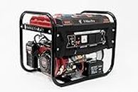T-MAX Portable Petrol Generator 6000-WE ~ 3.0 KVA 8HP ~ Quiet Power Electric Key Start (Electric Key Start/Recoil Start)