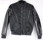Jeans by Buffalo men's black jacket full zipper up size S/CH