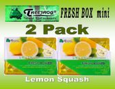 2 Pack Treefrog Fresh Box Mini LEMON SQUASH Scent Car Air Freshener-JDM Product