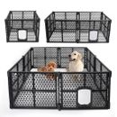 Pawz Pet Playpen Folding Dog Plastic Puppy Exercise Enclosure Fence Indoor Large