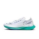 Nike Men's Streakfly Road Racing Shoes, White/Clear Jade/Light Ultramarine/Deep Jungle, US 10.5