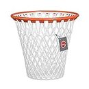 Balvi, Cestino con Divertente Design, Motivo: canestro da Basket, di Colore Bianco, in plastica Resistente