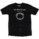 The Elder Scrolls Online Golden Circle Image Cartoon Men's O Neck 100% Cotton Short Sleeve Unisex T-Shirt Black L