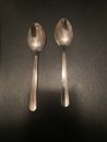 2 pieces DAILY CHEF Stainless Steel China Flatware Spoons # 574 replacements
