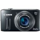 Canon PowerShot SX260 HS 12.1MP Point-and-Shoot Digital Camera (Black) with 4GB SD Card, Camera Case
