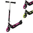 EVO VT1 Electric Scooter Lithium Battery E-Scooter For Kids 100W Motor, 21.6V, Top Speed 8KM/H, Max Weight 50kg, Ages 6+ (Pink)