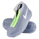 Cubierta del Zapato, Funda de Silicona para Zapatos con Suela Antideslizante y Diseño de Cremallera, Funda de Zapato Reutilizable & Impermeable para Días de Lluvia y Nieve (XL (43--47), Transparente)