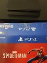 PS4 Slim Console 1TB With 2 Controllers and Spider-Man Edition Excellent cond. 