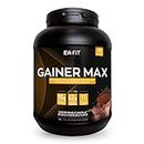EAFIT | Gainer Max | Pour La Prise De Masse Musculaire Et L'Apport Calorique | 10g De Protéines + 42g De Glucides + 11 Vitamines Par Shaker | Double Chocolat 1,1kg