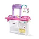 Step2 Love & Care Deluxe Chambre d'enfants pour pouppées | Avec berceau, siège bébé, machine à laver et accessoires (sauf poupée) | Jouet en plastique pour les filles