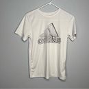 Adidas Shirts & Tops | Adidas Shirt Youth Boys Medium (10-12) White Athletic Active Outdoors Sports Gym | Color: Gray/White | Size: Mb