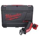 Milwaukee MILM18FHZ0 Fuel Hackzall-Unidad Desnuda (18 V), Rojo/Negro