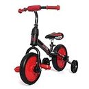 eHomeKart Balance Bike for Kids - 4 in 1 Plug n Play Tricycle, Bicycle, Balance Bike - Trikes for Boys and Girls 2-6 Years - Kids Trike Ride on with Pedals and Training Wheels (Red)