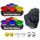BucketBall - Rainbow Edition - Party Pack - Ultimate Beach, Pool, Yard, Camping, Tailgate, BBQ, Lawn, Wedding, Events, Water, Indoor, Outdoor Game Toy for Adults, Boys, Girls, Teens, Family