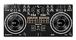 Pioneer DJ - DDJ-REV1 2-Kanal-Profi-DJ-Controller im Scratch-Stil für Serato DJ Lite (schwarz) mit USB-Kabel.