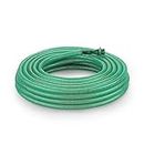 Garbnoire Heavy Duty 3 Layered Braided Water Hose Pipe (Size : 0.5 inch) Garden Pipe Outdoors, Watering Hoses, Floor Clean with Hose Connector and Clamps (Length : 15 Meters (50 Foot))