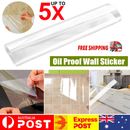 Transparent Waterproof Oil Proof Wall Sticker Self Adhesive Kitchen Home Decor