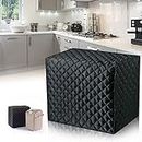 MOVKZACV Bread Maker Cover 43x28x38cm, Clip Cotton Polyester Quilted Kitchen Toaster Dirt Cover for Protect Your Bread Machine or Small Appliance, Machine Washable