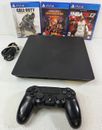 PlayStation 4 Bundle With Games, Controller, Power Cord. Pre-owned Tested PS4
