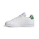 adidas Kids Advantage K White/Green/Black 6-