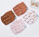 4 Piece Reusable Diapers, Eco Friendly, Money Saving, Washable And Adjustable