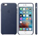 Custodia originale Apple iPhone 6 Plus/6S Plus in pelle - blu notte - nuova