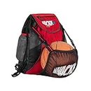 Whackk Storm Soccer Red Blk Gry|Football Equipment Bags |Basketball Volleyball Throwball Drawstring Backpack Bags|Mobile Bottle Holder Pocket|Sports Men Boys Bag|Dori Backpack|Gym Bag|Kitbag Kit Bag