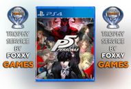 Persona 5 PS3/PS4 Trophy Trophies Platinum Service