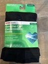 CVS Health Unisex Size S/M Black Over-The-Calf Light Compression Socks NWT