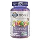 Garden of Life mykind Organics Prenatal Gummies Multivitamin with Vitamin D3, B6, B12, C & Folate for Healthy Fetal Development – Organic, Non-GMO, Gluten-Free, Vegan, Berry Flavor, 30 Day Supply
