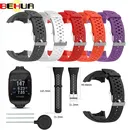 Silikon Armband Strap für Polar M400 M430 GPS Sport Smart Uhr Ersatz Armband Armband Mit tool Uhr