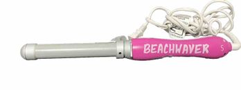 Beachwaver S1 Rotating Curling Iron Hair Tool Curler Pink Silver Tested Works