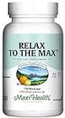 Maxi Health - Relax to the Max Stress Relief Formula (120 Count) Mood Relief Capsules with Vitamin C, Calcium, L-Theanine, L-Taurine & Amino Acids - All Natural Calming & Relaxation Supplements