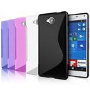 NEW S CURVED GEL CASE FOR MICOSOFT Lumia 650 + Screen Protector