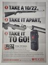Ruger 10/22 Takedown American Rifleman Print Ad