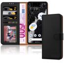 Google Pixel 7a Phone Case Leather Wallet RFID Blcking Stand Cover for Google