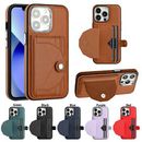 Shockproof Luxury Glossy Soft Leather Case Cover For iPhone 14 13 15 Pro Max
