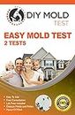 DIY MOLD TEST, Mold Test Kit for Home (2 Tests). Lab Analysis and Expert Consultation Included