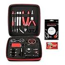 Coil Master DIYV3 Kit V3 Tool Set with Latest Coil Jig (V4)/521 Mini Tab V2 OHM Reader/Tweezers/Heat Resistant Wire Newest Tool Kit