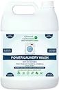 Zimmer Aufraumen Pro LOW FOAM LAUNDRY LIQUID DETERGENT. Plant Based with Bio Enzymes. Front Load Machine. pH Balanced with Conditioner and Fragrance Booster (5 Liters)