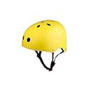 AhaTech Hardshell e-Bike Cycling Electric Scooter Roller Skate Skateboard Hoverboard Helmet Matt Black (Yellow, Small)