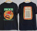 Vintage 1987 Inxs Music Tour T-Shirt Unisex Gift For Fans S-3XL