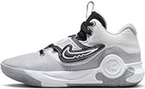 Nike KD Trey 5 X, Bajo Hombre, White/White-Black-Wolf Grey, 44.5 EU